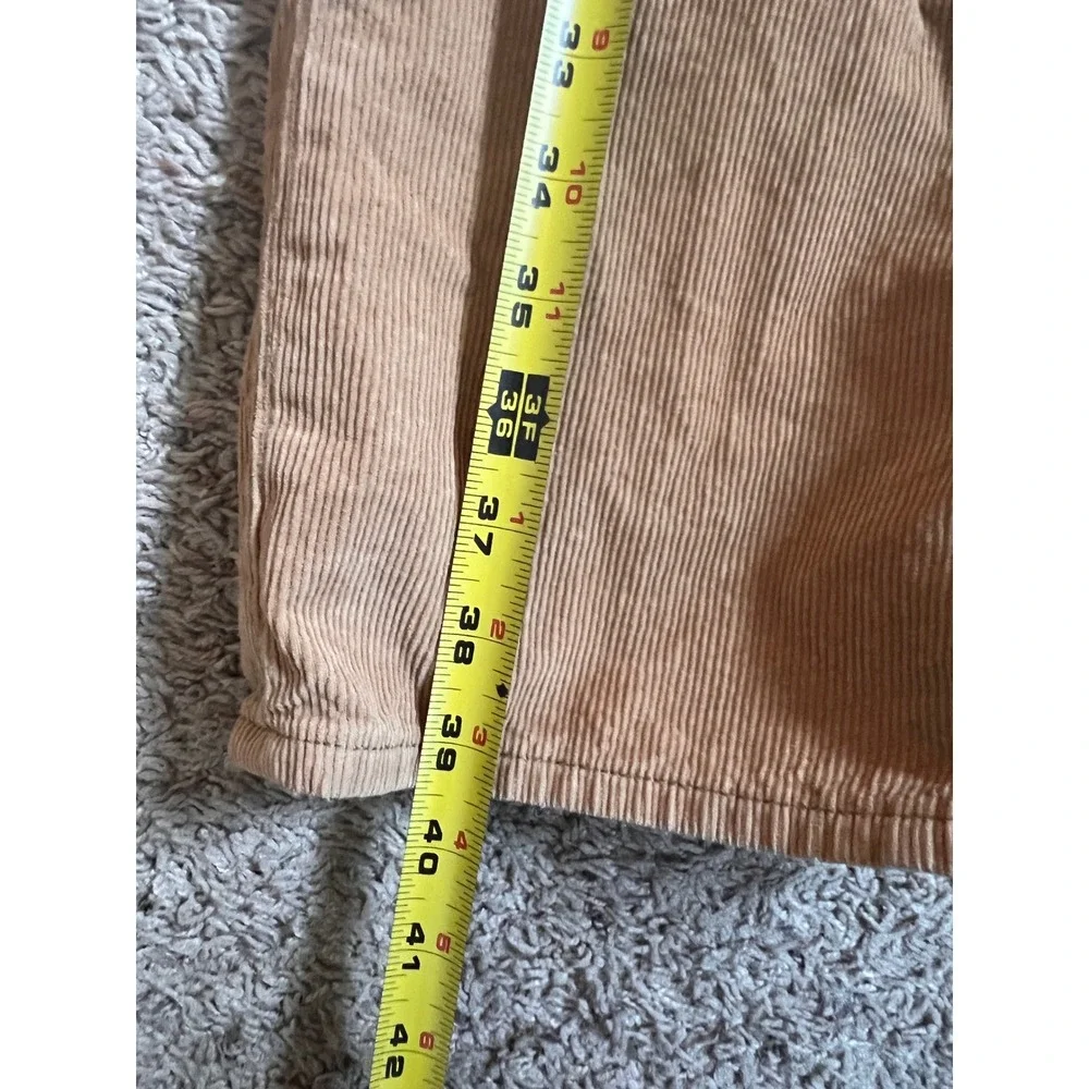 Polo Ralph Lauren Mens Tan Corduroy Pants Straight Leg 35x30 Cotton Dry Goods